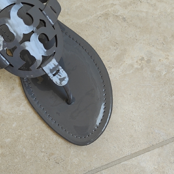 Tory Burch Dark Gray Sandals - Picture 4 of 5